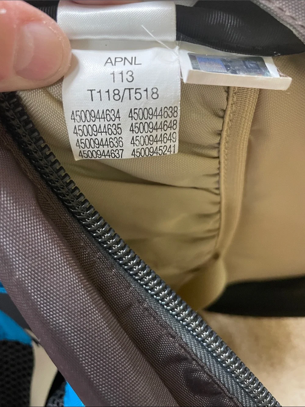 The North Face recon backpack